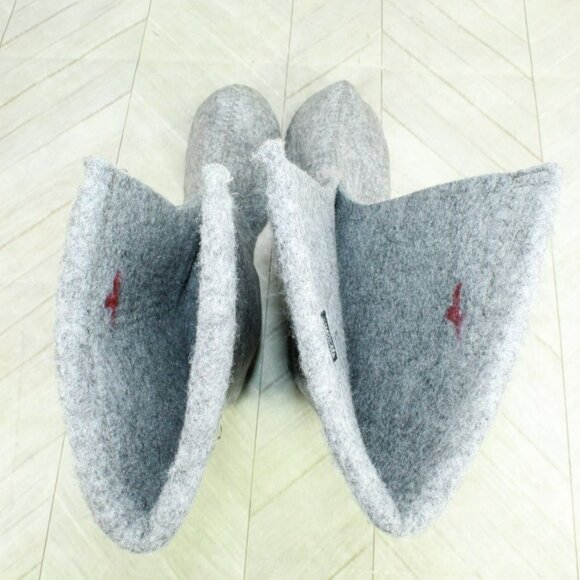 LL Bean Gray Wool Warm Replacement Boot Liner Inserts Size 7 - Picture 6 of 10